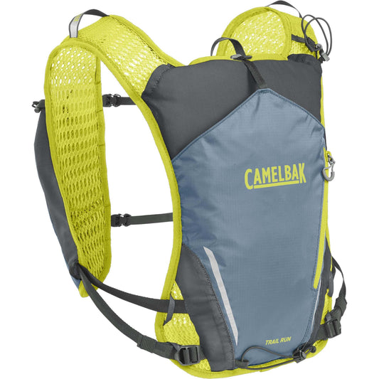 GILET TRAIL RUN FEMME CAMELBAK BLEU FUMÉE/LIMEADE