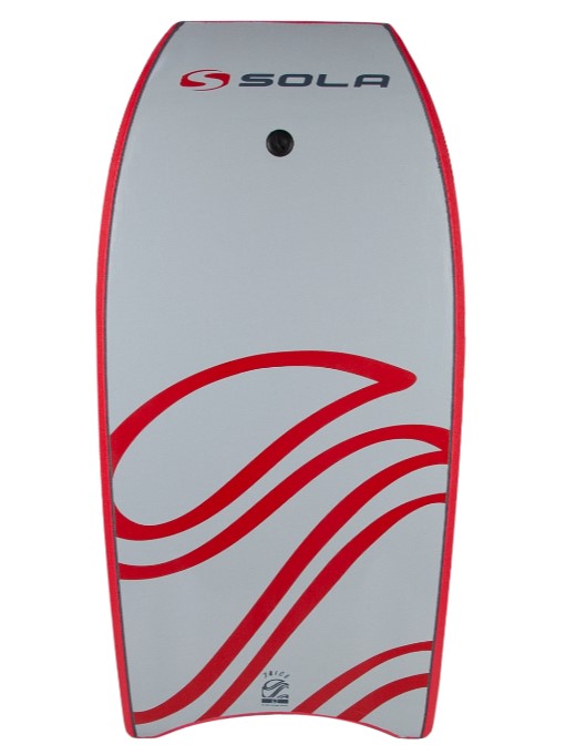 Sola JUICE Bodyboard - ROT-GRAU