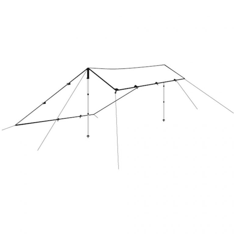 Robens Route Tarp 3 x3 m - Red