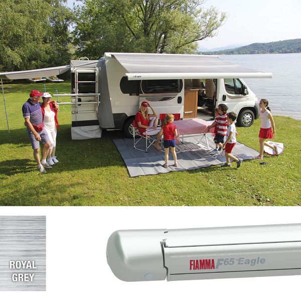 Fiamma F65eagle 400 Awning Titanium - Royal Grey