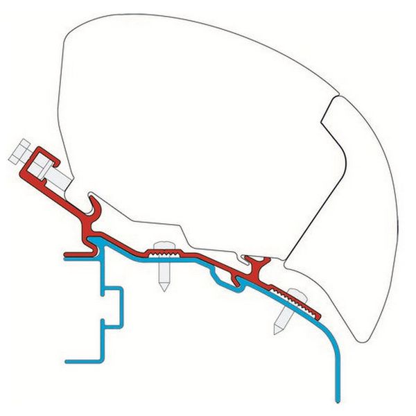 Adaptateur Fiamma Elddis 400