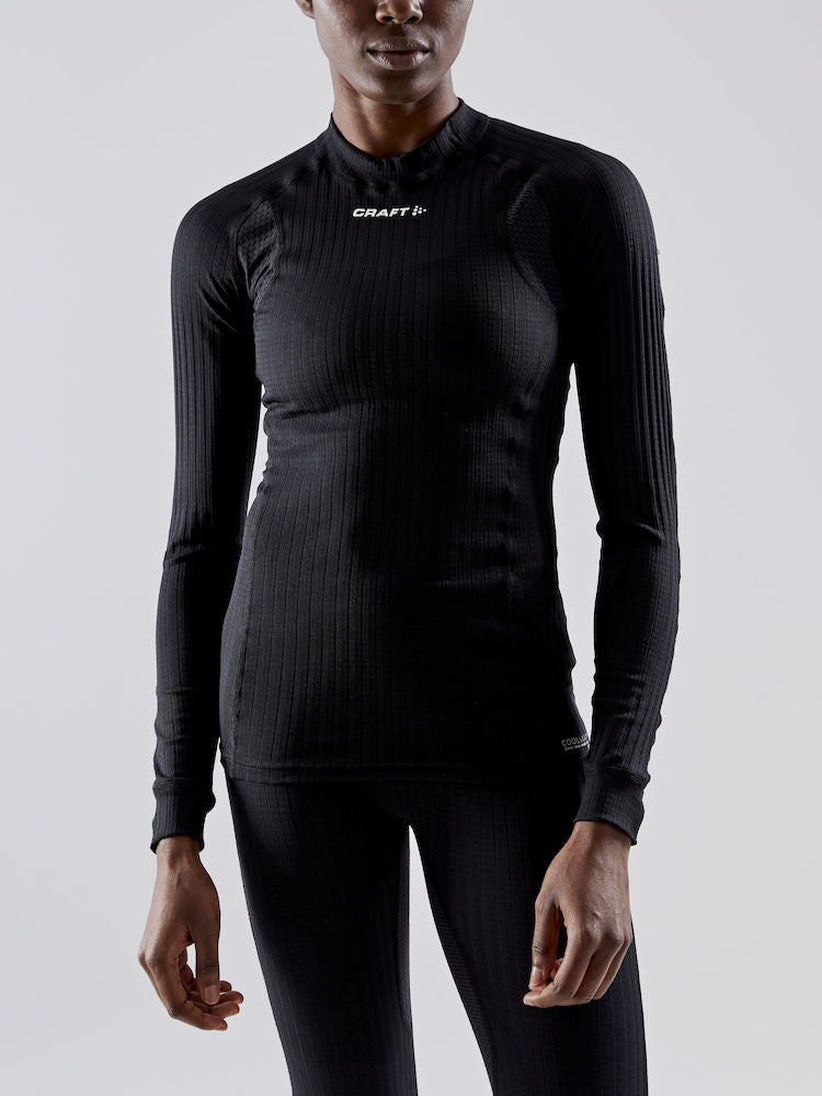 Damen Active EXTREME X Langarm-Basisschicht mit Rundhalsausschnitt