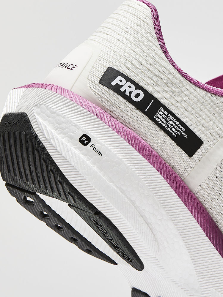 Craft Womens Pro ENDUR Distance Trainers - WHITE/CAMELI