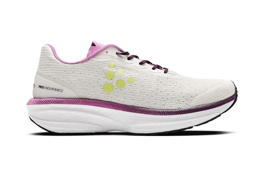 Craft Womens Pro ENDUR Distance Trainers - WHITE/CAMELI