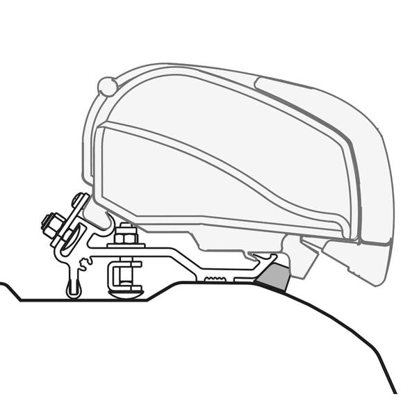 Fiamma Kit Pare Pluie Slim F80S Ducato 450 (98655Z137)