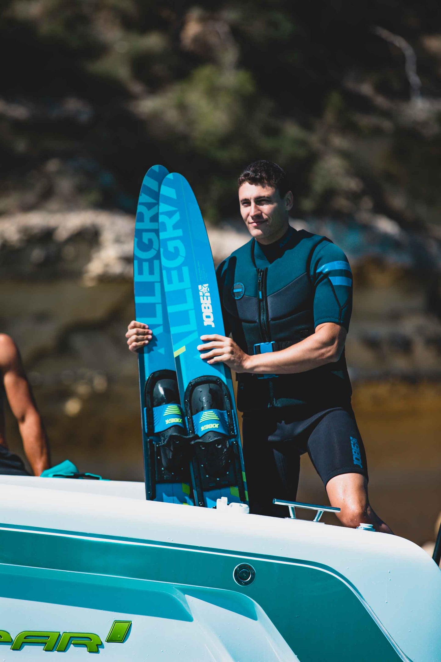 Jobe ALLEGRE Combo Water Skis - Blue