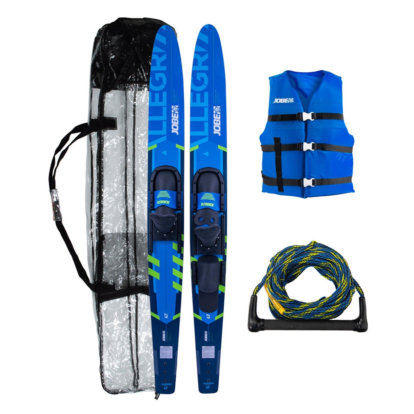 Ensemble Skis Nautiques Jobe Allegre Combo Bleu