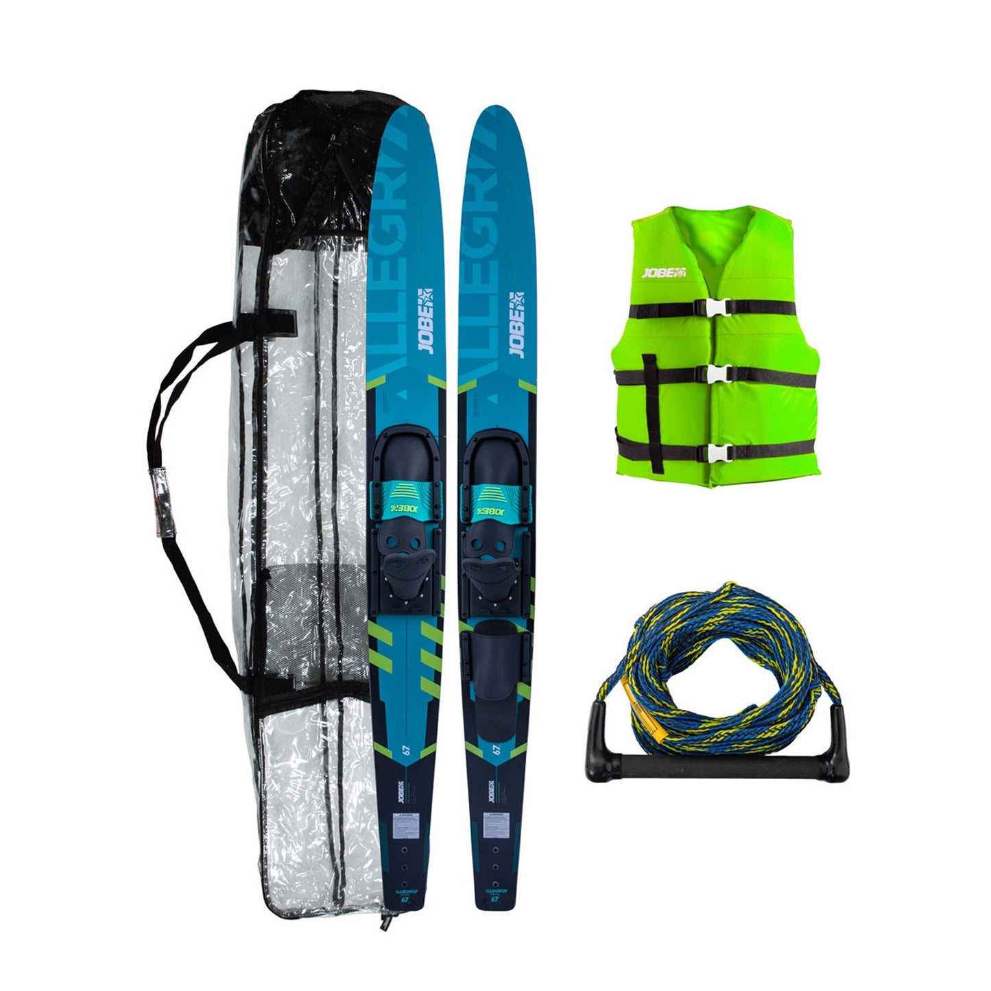 Jobe Allegre Combo Skis Nautiques Forfait Sarcelle