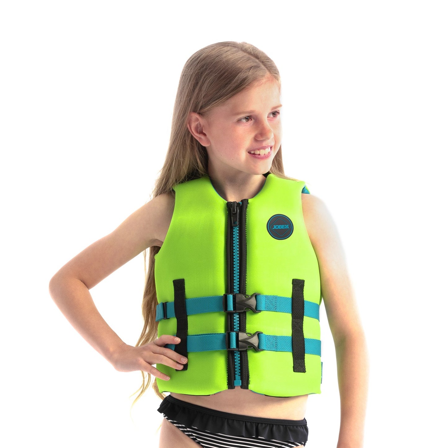 Jobe Gilet de sauvetage en néoprène pour enfants Vert lime