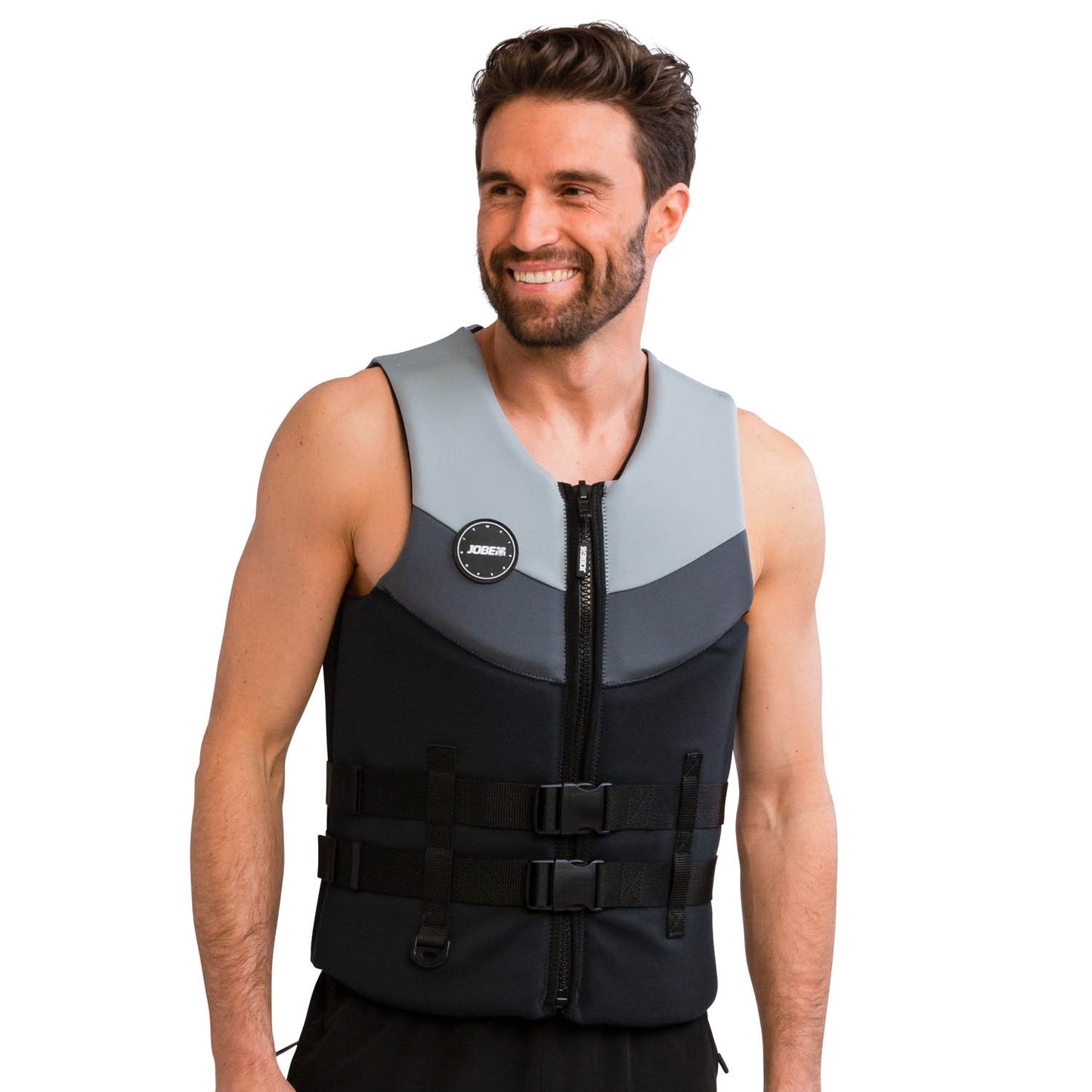 Jobe Gilet de sauvetage en néoprène Homme Gris graphite