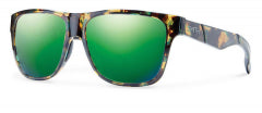 Smith Sonnenbrille – Lowdown Flecked Tortoise Green Solx