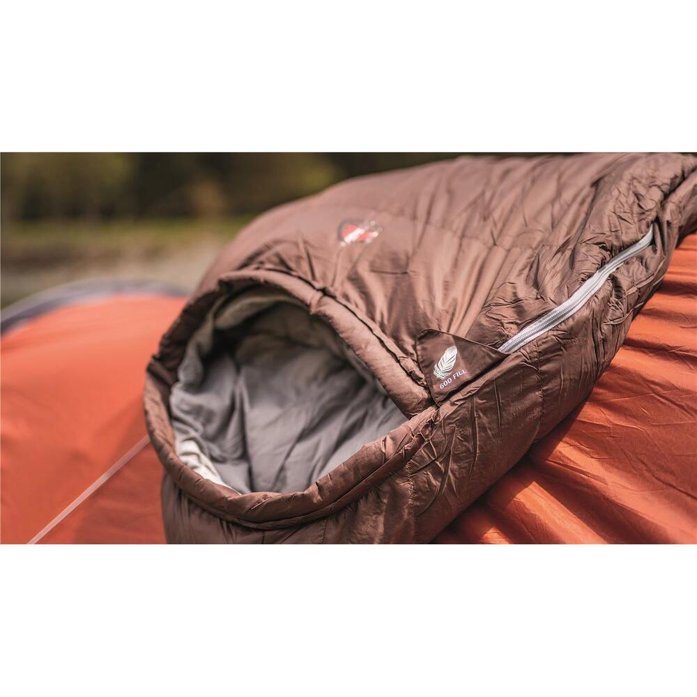 Robens Serac 600 Short Mummy Sleeping Bag – Left Hand Zip