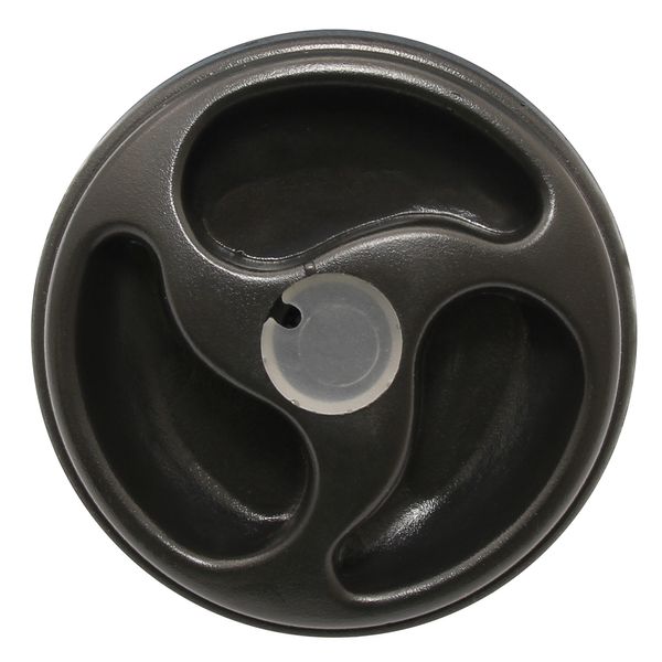 Bouchon d'arrivée d'eau noir Zadi