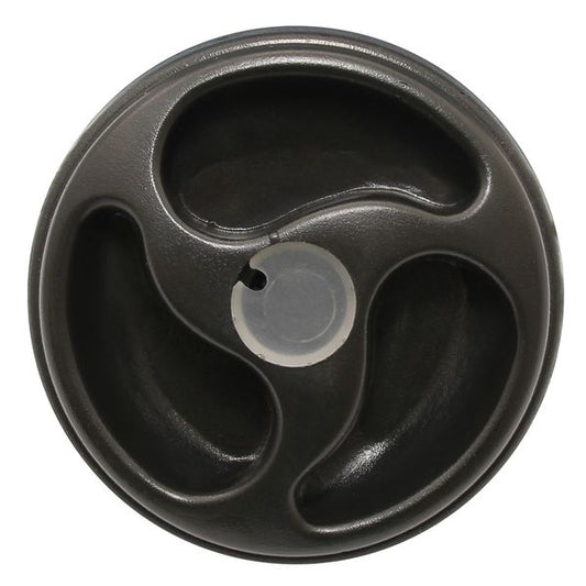 Bouchon d'arrivée d'eau noir Zadi