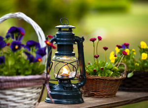 Feuerhand Baby Special 276 Hurricane Lantern - Anthracite Grey