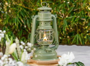 Feuerhand Baby Special 276 Hurricane Lantern - Sage Green