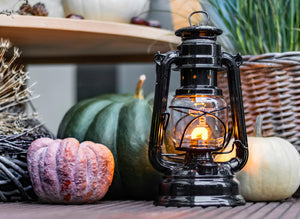 Feuerhand Baby Special 276 Hurricane Lantern - Jet Black