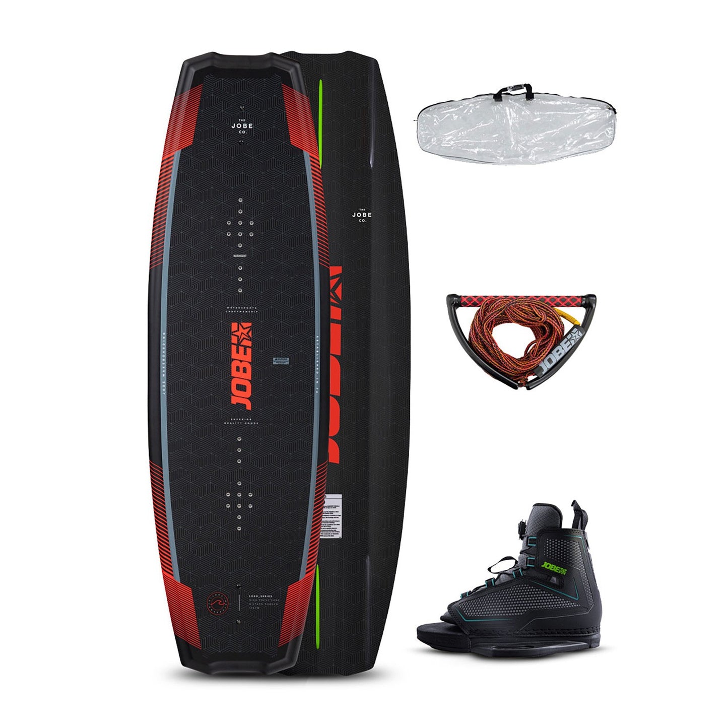 Jobe Logo Wakeboard 138 & Einheitsbindungspaket