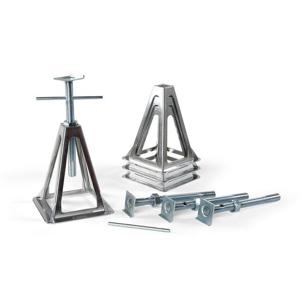 Fiamma Crics / Stabilisateurs en Aluminium 4 Pièces