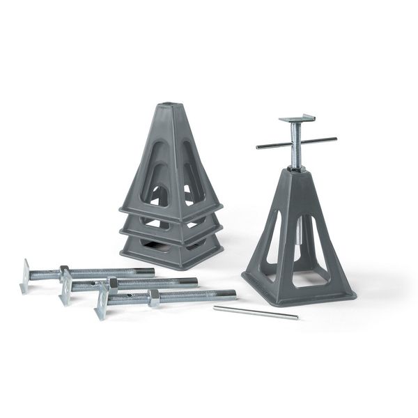 Crics en plastique Fiamma gris