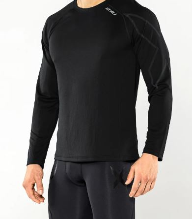 2XU Herren BSR Active L/S T-Shirt – Schwarz