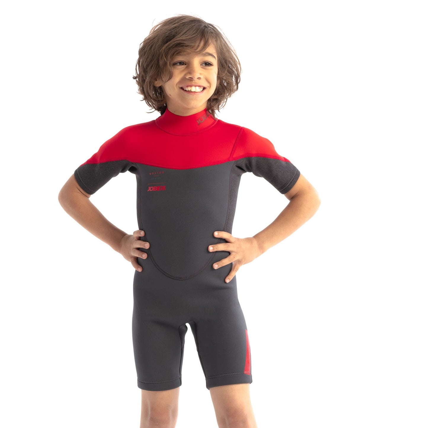 Jobe Boston 2mm Shorty Combinaison Enfant Rouge