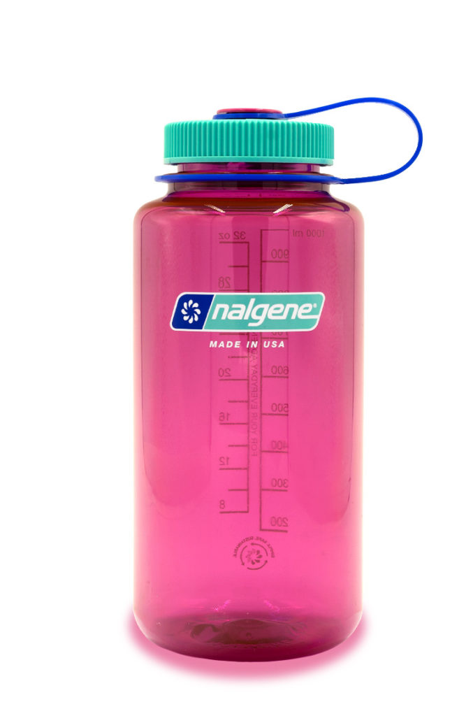 NALGENE 32oz / 1 Litre Wide Mouth Tritan Sustain - ELECTRIC MAGENTA