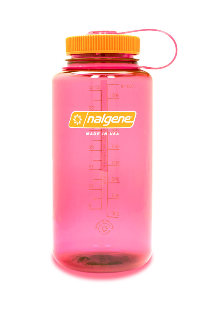 NALGENE 32oz / 1 Litre Wide Mouth Tritan Sustain - FLAMINGO PINK