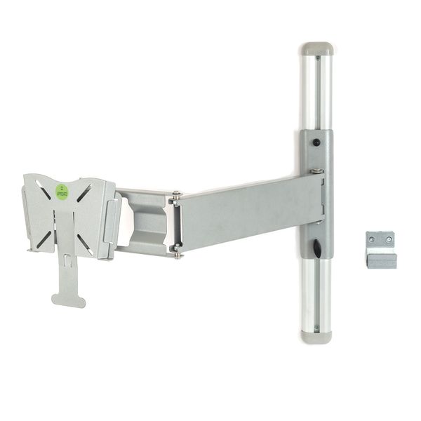 Support TV CTA avec rail vertical, bras maxi et fixation rapide