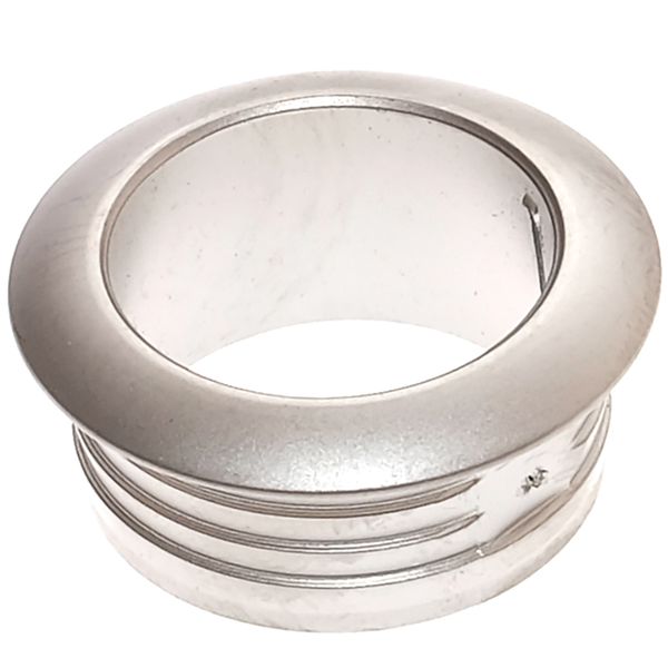 Mini Rosette Flush Fit Matt Nickel