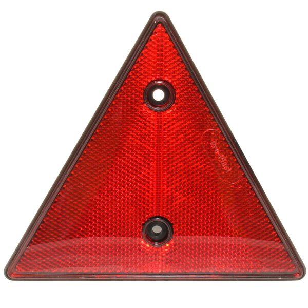 Réflecteur triangulaire rouge