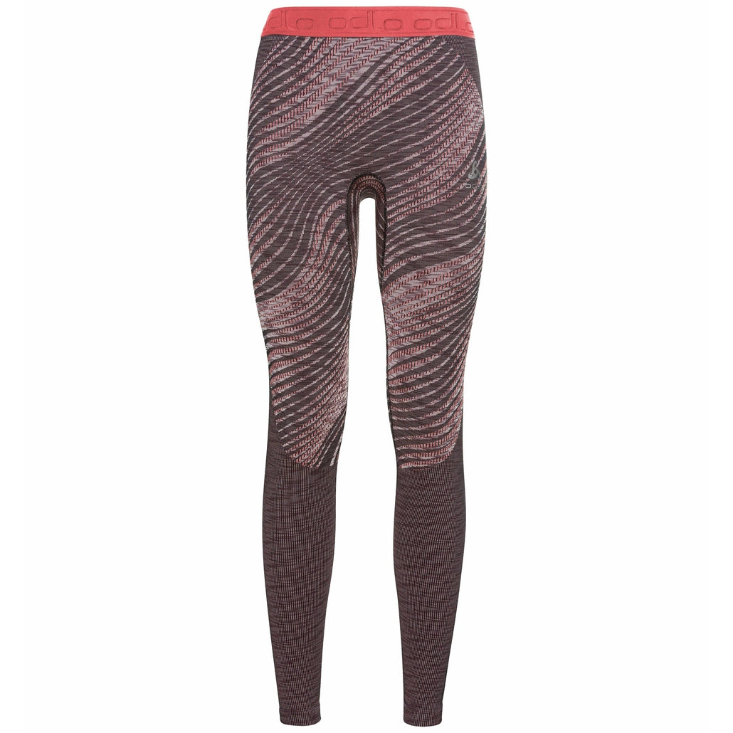 Odlo Women`s The Blackcomb ECO Bottoms Baselayer-Hose – Siesta Space Dye