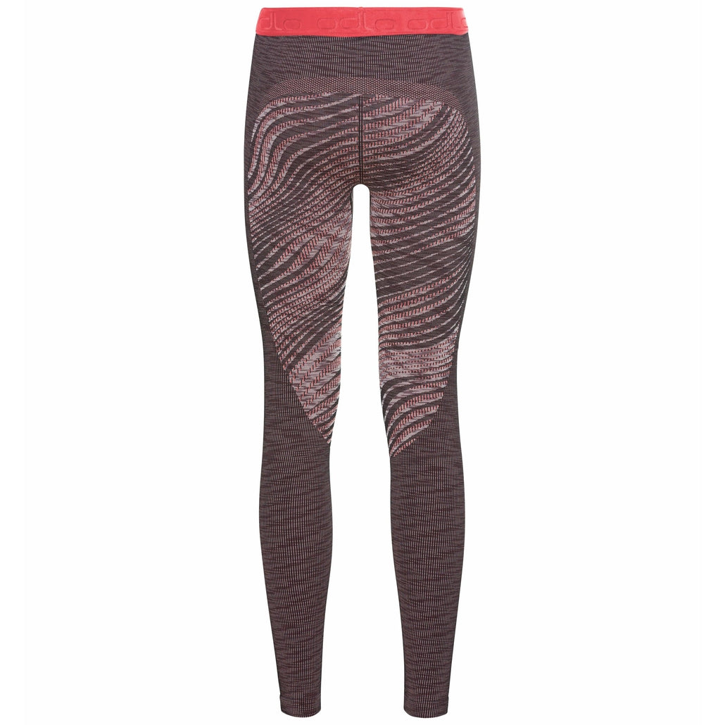 Odlo Women`s The Blackcomb ECO Bottoms Baselayer-Hose – Siesta Space Dye