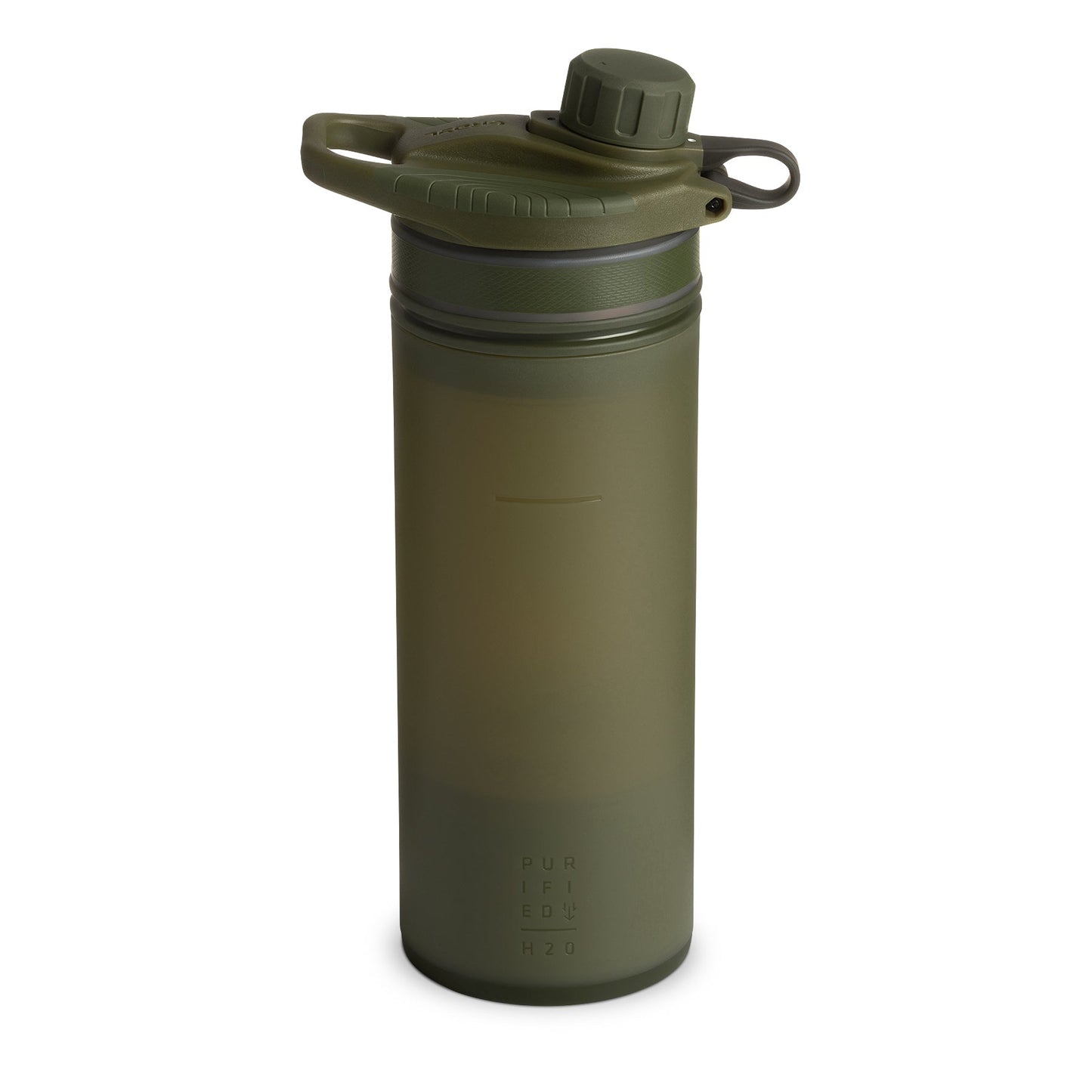 GRAYL Geopress Water Purifier Bottle - Covert Edition - Olive Drab