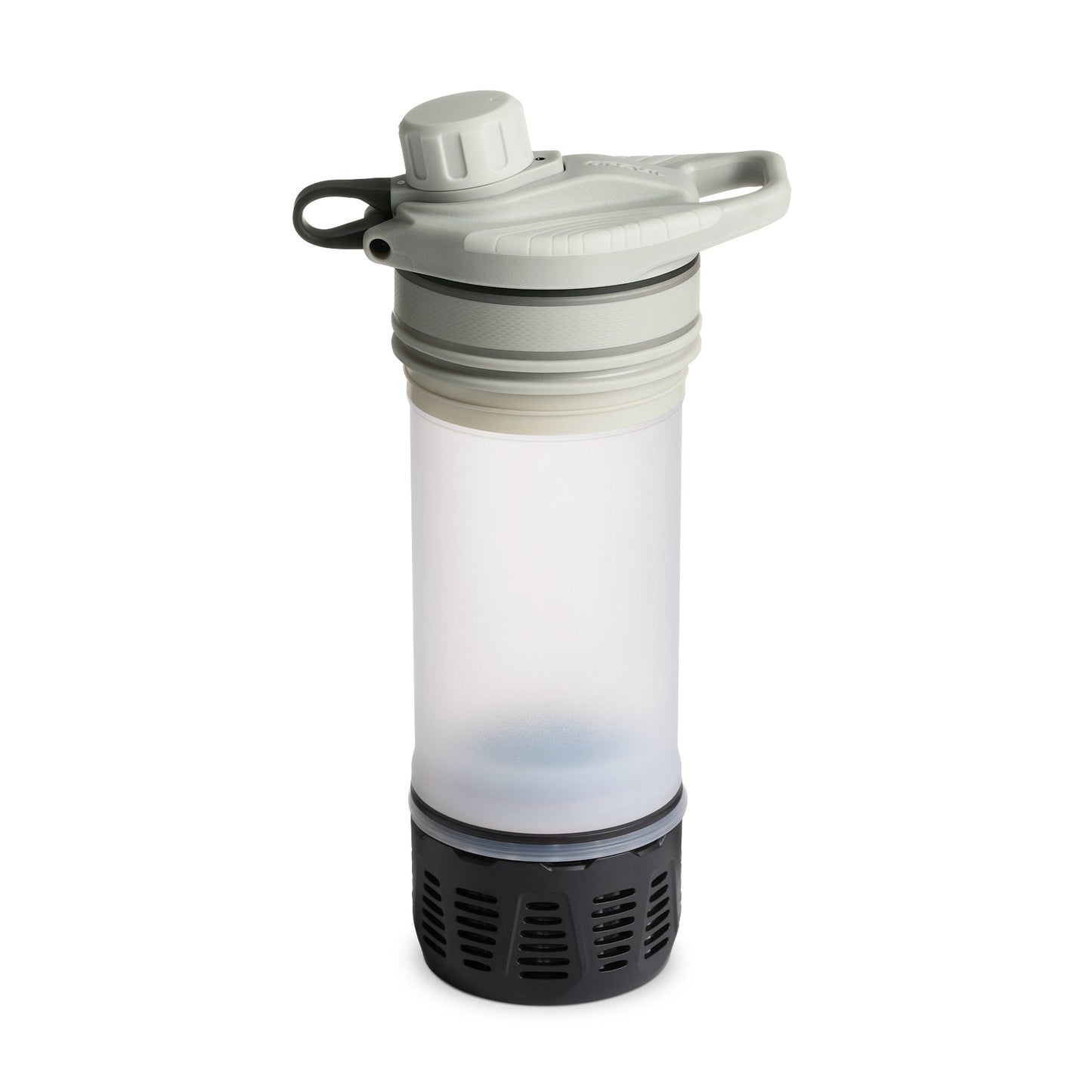 Bouteille purificateur d'eau GRAYL Geopress - Édition secrète - Blanc de pointe
