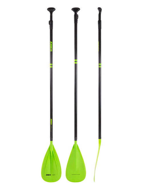 Jobe FUSION Stick SUP Paddle - Lime 3 pièces (pagaie simple)