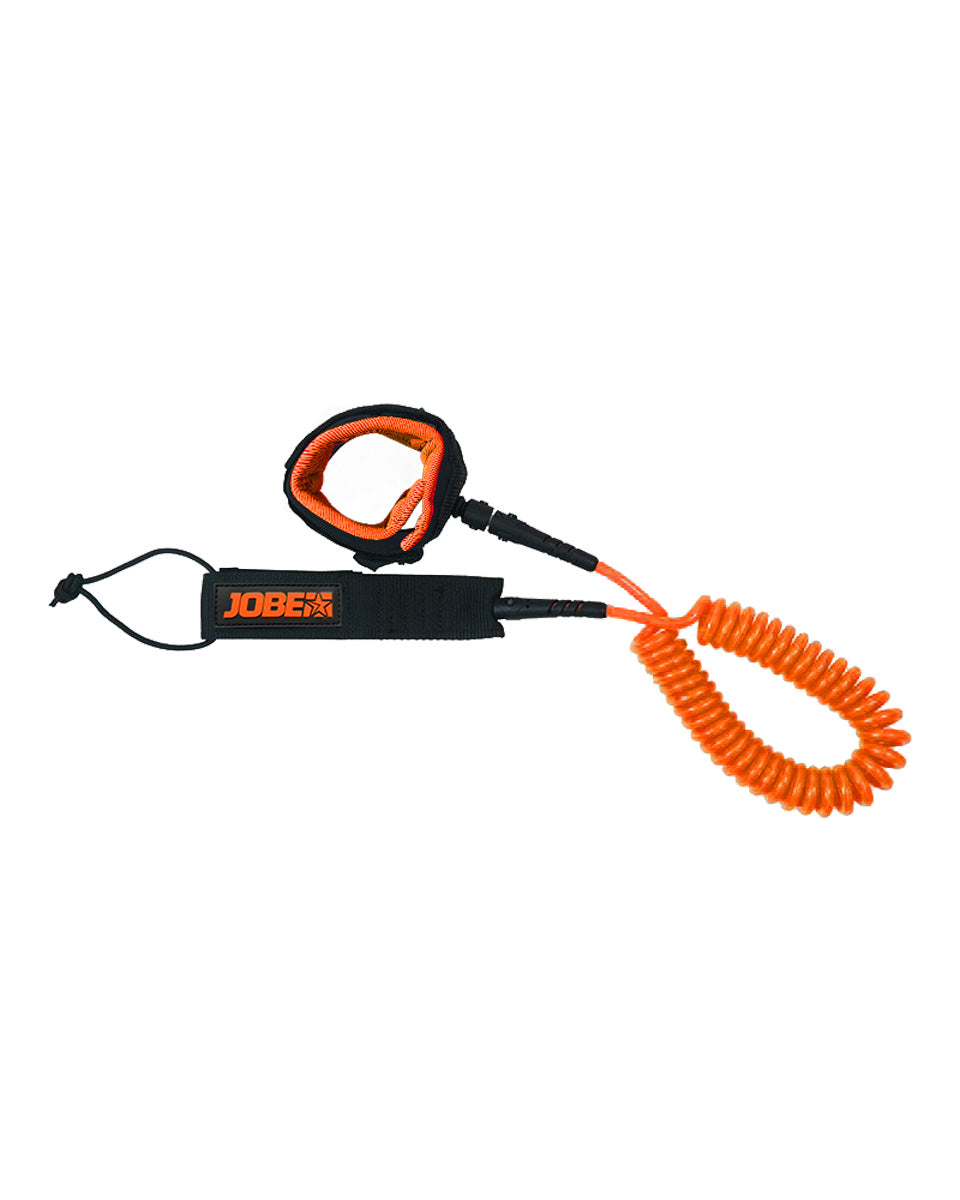 Jobe SUP Leash Coil 10ft - Orange