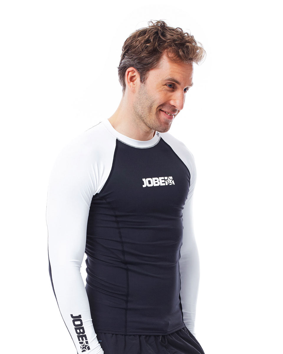 Jobe Rash Guard Longsleeve - Mens - Dark-White