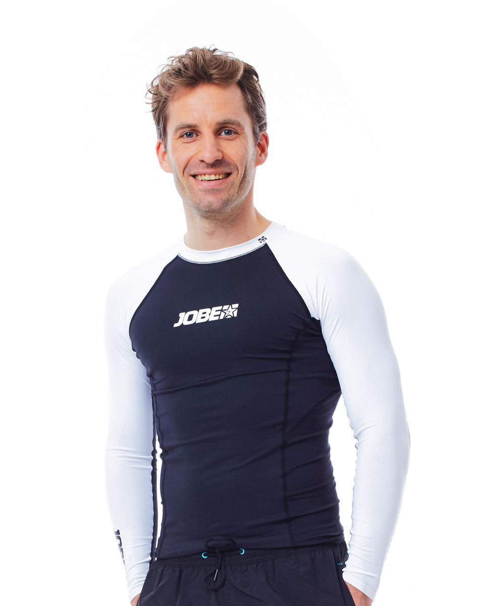 Jobe Rash Guard Longsleeve - Mens - Dark-White