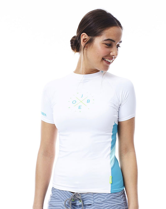 Jobe Rash Guard - Womens - White