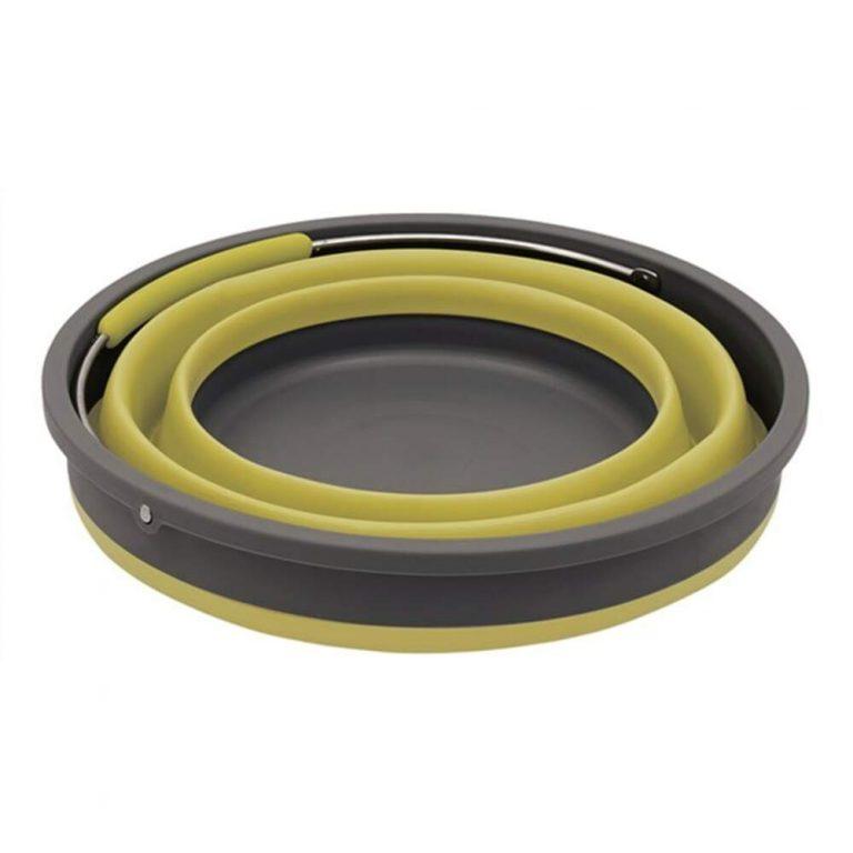 Seau Collaps Outwell avec couvercle - Vert Lime