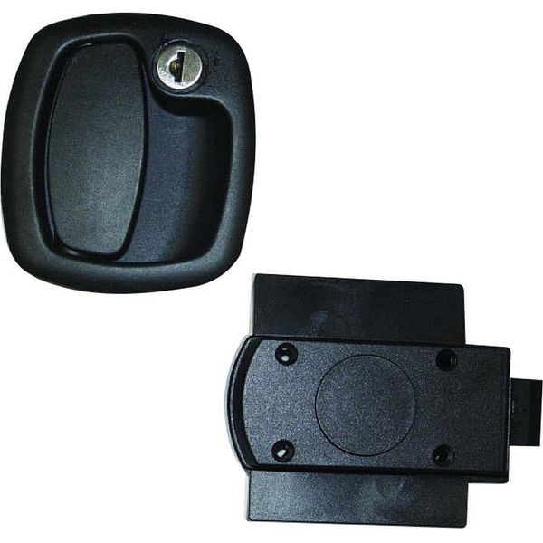 Locker / Garage Lock Black