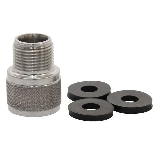 Adaptateur Din 3/8" BSP Femelle Parallèle x 9/16"-24 Mâle