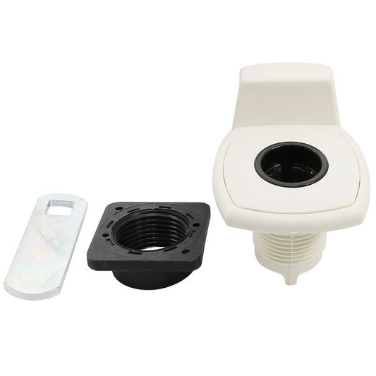 Zadi Push Lock avec poignée de levage Blanc