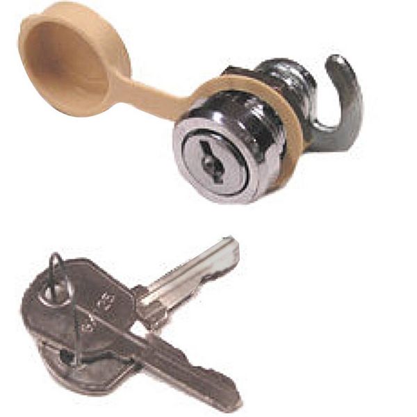 Crochet de verrouillage et couvercle