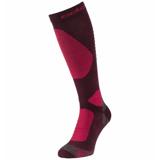 Odlo The Primaloft Pro socks - Winetasting Deep Claret