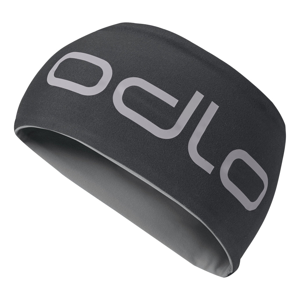 Bandeau Réversible Odlo - Noir-Gris Acier