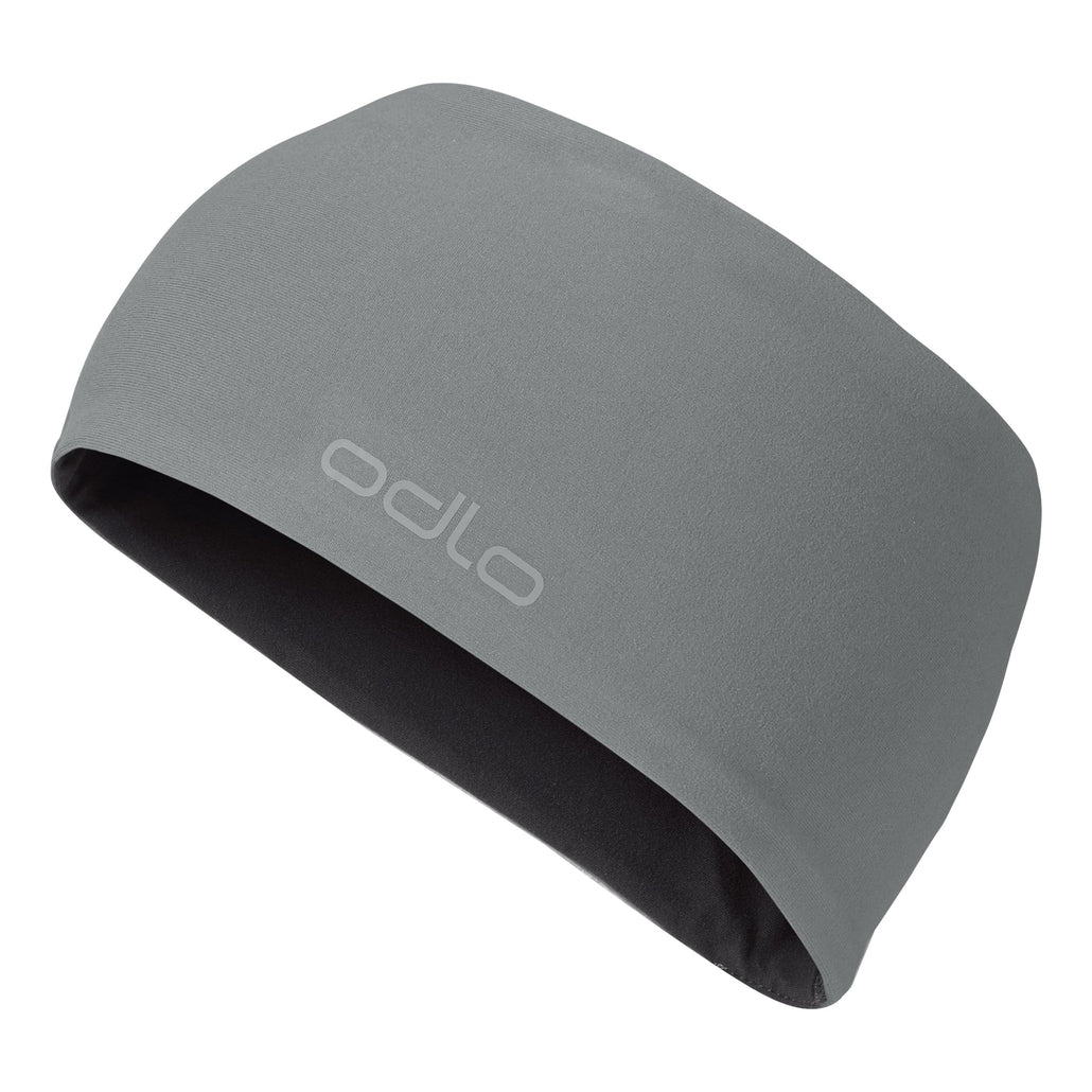 Bandeau Réversible Odlo - Noir-Gris Acier