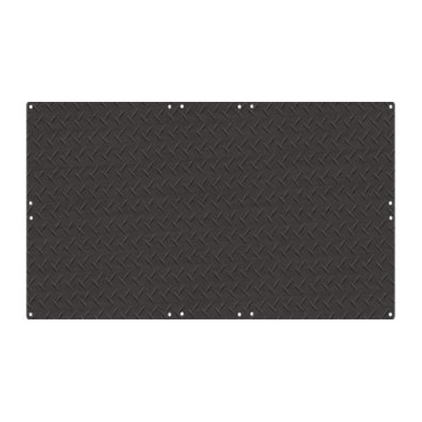 Garde-sol 4 pieds x 8 pieds nervurés/passerelle