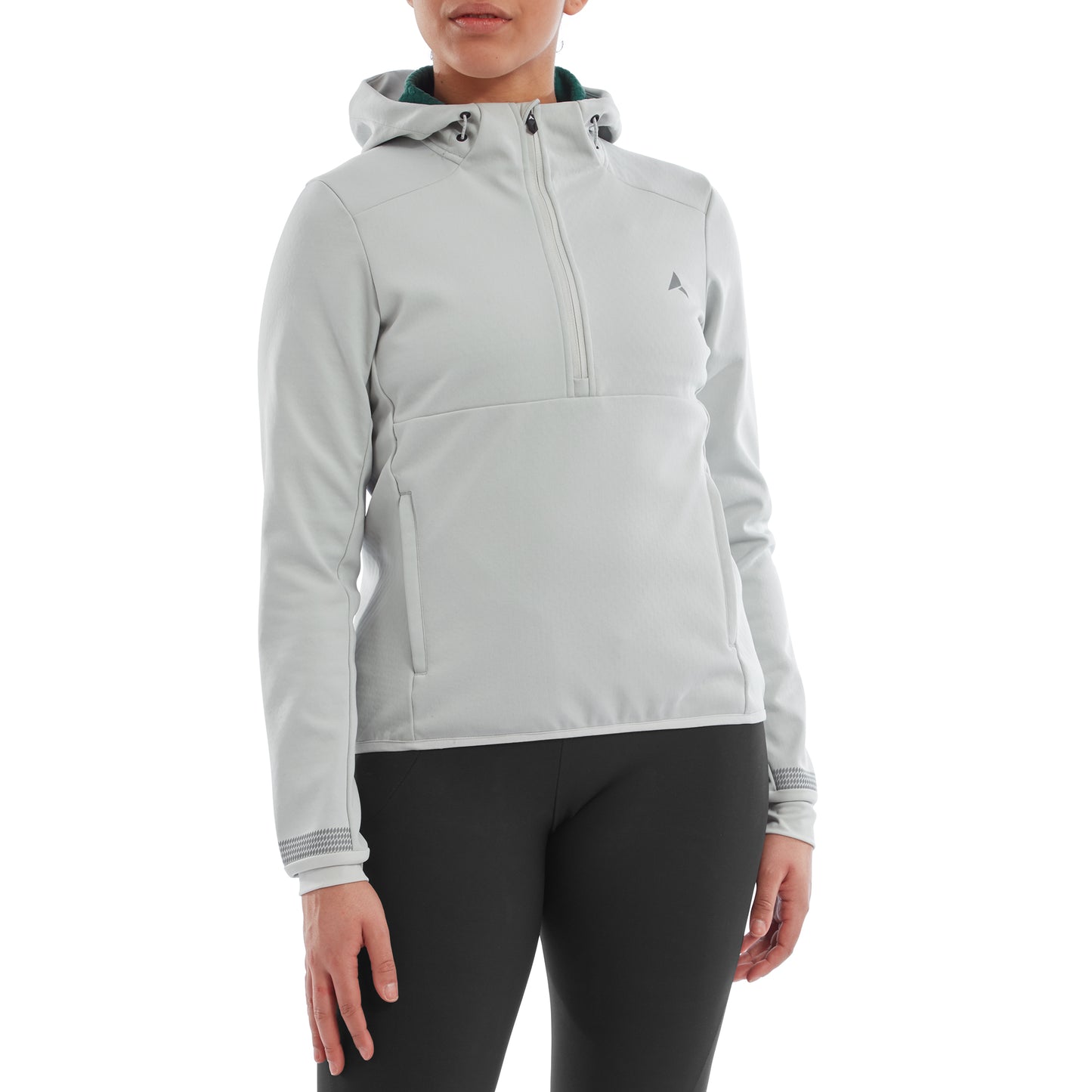 ALTURA GRID SOFTSHELL-HOODIE MIT HALBZIP FÜR DAMEN